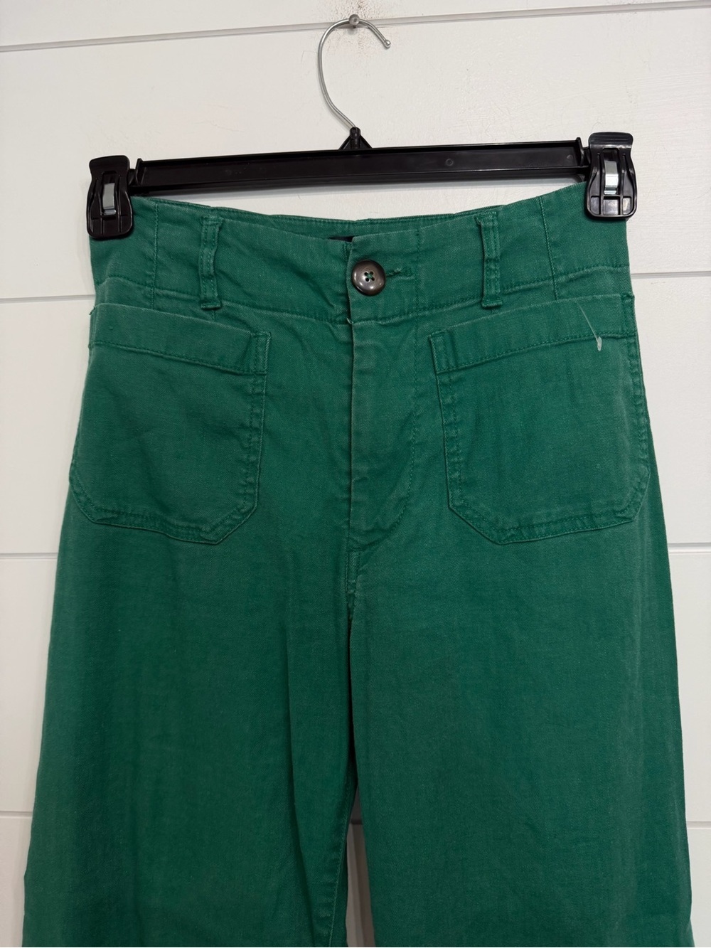 Anthropologie Maeve The Colette Cropped Wide-Leg Pants Size 25 36783 - Picture 6 of 14